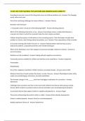 CO 543 CECE STUDY MATERIAL TEST QUESTIONS AND ANSWERS SOLVED CORRECTLY 
