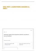 HFD TEST 1 QUESTIONS QUIZZES & ANS&excl;&excl;