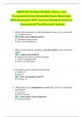 CMFO NJ Verified Multiple Choice and  Conceptual Actual Emended Exam Questions  With Reviewed 100&percnt; Correct Detailed Answers  Guaranteed Pass&excl;&excl;Current Update