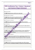 ESB Certification Test- Version 1 Questions  and Answers &lpar;Expert Solutions&rpar;