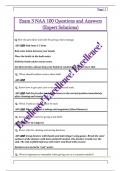 Exam 3 NAA 100 Questions and Answers  &lpar;Expert Solutions&rpar;
