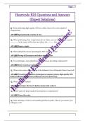 Heartcode BLS Questions and Answers  &lpar;Expert Solutions&rpar;