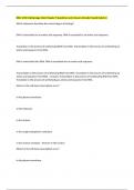 BIOL 1010 Chattanooga State Chapter 9 Questions and Answers Already Passed Rated A&plus;