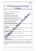 IFPC Certification Questions and Answers  &lpar;Expert Solutions&rpar; 