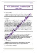 IFPC Questions and Answers &lpar;Expert  Solutions&rpar; 