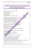 NAA-100&period;&period;&period;Module 2 Exam Questions and  Answers &lpar;Expert Solutions&rpar;