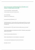 Data Communications and Networking Exam with 100&percnt; Correct Answers &vert; Verified &vert;Latest version 2025