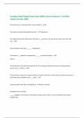 Louisiana Real Estate Exam with 100&percnt; Correct Answers &vert; Verified &vert;Latest version 2025