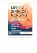Test Bank For Medical-Surgical Nursing Concepts for Inter professional Collaborative Care 10th Edition by Donna Ignatavicius&comma; 9780323612425&comma; Chapter 1-69 Complete Questions and Answers A&plus;