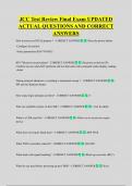 JCC Test Review Final Exam UPDATED  ACTUAL QUESTIONS AND CORRECT  ANSWERS