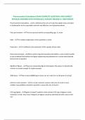 Pharmaceutical Calculations EXAM COMPLETE QUESTIONS AND CORRECT DETAILED ANSWERS WITH RATIONALES&vert; ALREADY GRADED A&plus; NEW UPDATE