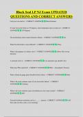 Black Seal LP NJ Exam UPDATED  QUESTIONS AND CORRECT ANSWERS