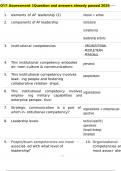 OTS Assessment 1Question and answers already passed 2025 