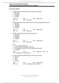 Test Bank for The Human Body in Health and Disease 7th Edition by Patton &lpar; Verified Test Bank&comma; Questions and Answers in 501 pages &rpar; "Pass with Confidence''