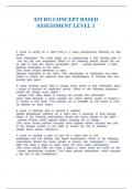 ATI RN CONCEPT BASED ASSESSMENT LEVEL 1