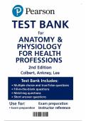 Anatomy&comma; Physiology&comma; & Disease&colon; An Interactive Journey for Health Professionals 2nd Edition - Test Bank by Bruce J&period; Colbert