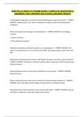 MARYVILLE NURS 615 PHARM EXAM 2 COMPLETE QUESTIONS & ANSWERS &lpar;100&percnt; VERIFIED SOLUTIONS&rpar; 2025&sol;2026 UPDATE