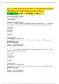 TEST BANK FOR Introduction to Information Systems 9th Edition by R&period; Kelly Rainer & Brad Prince &comma; ISBN&colon; 9781119761464 &comma; Chapter 1-14&comma; With Technology Guide&lpar;1 2 3&rpar; &vert;&vert; Guide A&plus;