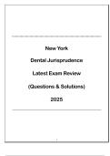 New York Dental Jurisprudence - Latest Exam Review 2025&period;