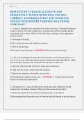 HESI EXIT RN V4 EXAM&vert;&vert; ACCURATE AND  FREQUENTLY TESTED QUESTIONS AND 100&percnt;  CORRECT ANSWERS&vert;&vert; LATEST AND COMPLETE  UPDATE WITH EXPERT VERIFIED SOLUTIONS&vert;&vert;  SURE PASS&excl;&excl; 