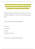 STOTT PILATES WRITTEN EXAM &vert; 2025-2026 LATEST UPDATED&vert;150 REAL EXAM AND COMPLETE QUESTIONS AND ANSWERS &vert; 100&percnt; RATED CORRECT &vert; 100&percnt; VERFIED &vert; ALREADY GRADED A&plus;