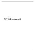 NST 2602 Assignment 1&period;