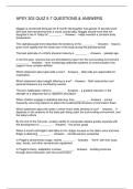 APSY 203 QUIZ 5-7 QUESTIONS & ANSWERS