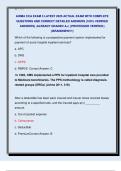  AHIMA CCA Exam 3 &vert; 2025 Official Exam with Verified Correct Answers and Detailed Rationales &vert; Graded A&plus; &vert; Professor Verified