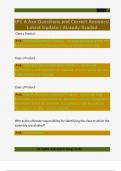 IPC A 610 Questions and Correct Answers&sol; Latest Update &sol; Already Graded