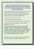 AHIMA CCA Final Exam &vert; 2025 Official 500-Question Version with 100&percnt; Verified Answers and Detailed Rationales &vert; A&plus; Graded &vert; Professor Verified