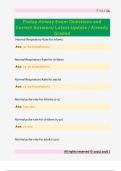Fisdap Airway Exam Questions and  Correct Answers&sol; Latest Update &sol; Already  Graded
