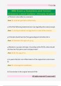 BBh Exam 4 Questions and Correct  Answers&sol; Latest Update &sol; Already Graded