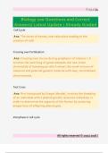 Biology 100 Questions and Correct  Answers&sol; Latest Update &sol; Already Graded
