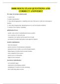 D080 MOCK EXAM QUESTIONS AND CORRECT ANSWERS&excl;