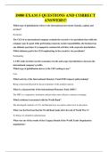 D080 EXAM 5 QUESTIONS AND CORRECT ANSWERS