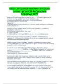 KBN- Jurisprudence Practice Exam Latest Update With Complete Solutions 2025
