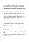 PHRA 1413 OUTPATIENT REVIEW