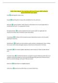 BUNDLE-&colon;&colon;Florida Claims Adjuster Exams with Correct Answers&vert;Latest Update