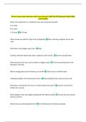 Drivers License Exam Questions with Correct Answers 100&percnt; Verified By Experts&vert;2025&sol;2026  Latest Update 