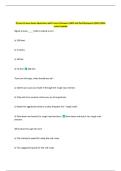 Drivers License Exam Questions with Correct Answers 100&percnt; Verified By Experts&vert;2025&sol;2026  Latest Update