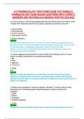 ATI PHARMACOLOGY PROCTORED EXAM TEST BANK&sol;ATI  PHARMACOLOGY EXAM 2024&sol;245 QUESTIONS WITH CORRECT  ANSWERS AND RATIONALE&sol;A&plus;GRADED&sol; VERIFIED 2024-2025