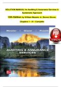 Solution Manual for Auditing & Assurance Services A Systematic Approach 12th Edition &lpar;1&rpar;&period;Solution Manual for Auditing & Assurance Services A Systematic Approach 12th Edition &lpar;1&rpar;&period;Solution Manual for Auditing & Assurance Services A Systematic Approach 12th 