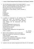 Exam 2 Celiac Disease Practice Questions And Answers &vert; Verified 