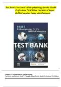 Test Bank for Gould's Pathophysiology for the Health Professions &ndash; 7th Edition by VanMeter &ndash; Chapters 1&ndash;28 Complete Guide with Rationales