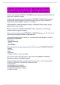 Celiac Disease Exam Questions With Complete Solutions &vert; 100&percnt; Verified&excl;&excl;&excl;