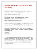 SEJPME One on JKO &ndash; QUESTIONS WIH ANSWERS