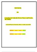 Test Bank For Counseling the Culturally Diverse&colon; Theory and Practice 9th Edition by Derald Wing Sue&comma;ISBN&semi;9781119861904 All Chapters 1-26 Fully Covered Complete Guide A&plus;&vert;&vert;NEWEST VERSION 2025&vert;&vert;&period;