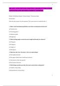 MILADY 14TH EDITION CHAPTER 9 &lpar;HAIRCUTTING&rpar; EXAM QUESTIONS AND REVISED CORRECT ANSWERS