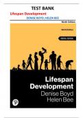 Test Bank for Lifespan Development &lpar;9th Edition&rpar; by Denise Boyd and Helen Bee &vert;fully covered&vert;