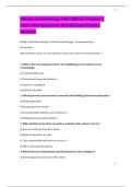 Milady Cosmetology 14th Edition Chapter 3 Exam Test Questions And Revised Correct Answers